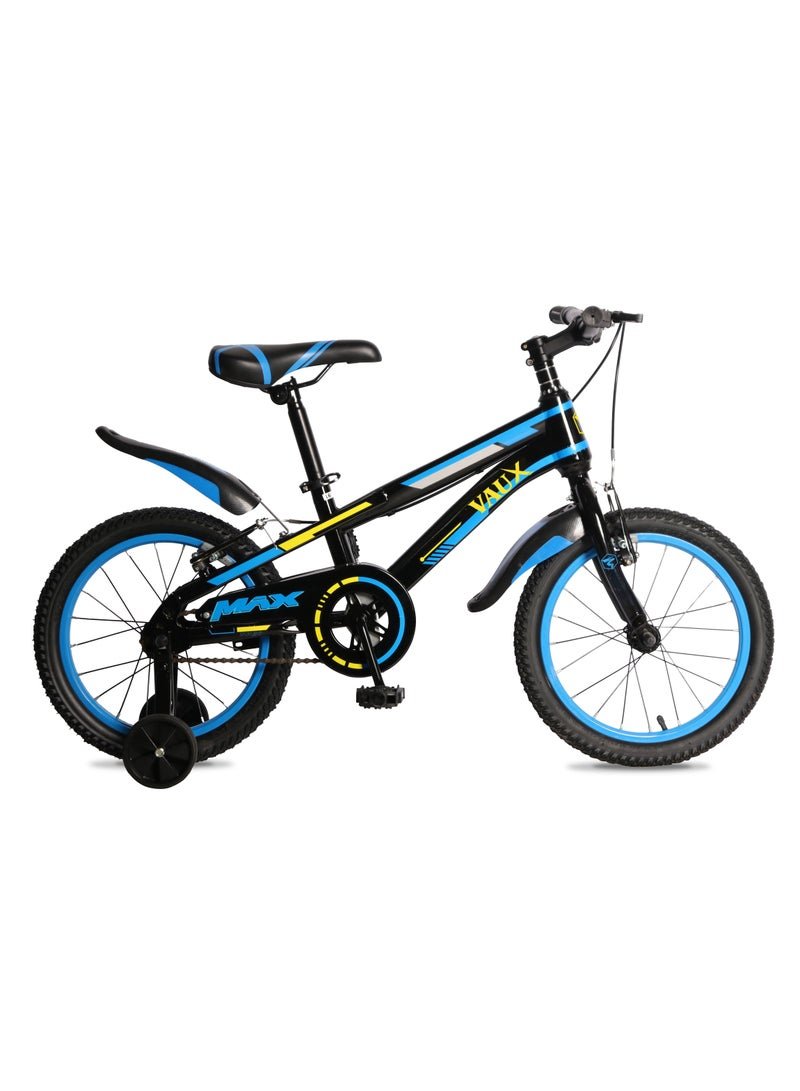 Vaux Max Mountain Bike || 14 Inch Wheel Size || For Kids || Adjustable Seat || Blue