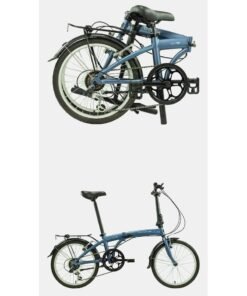 Dahon SUV D6 Folding Bike | 20 Inch Wheel Size | 6 Speed | Dark Blue Color