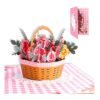 3D Pop Up Flower Bouquet Card Unique Gift for Loved Ones on Special Occasions Such as Valentine's Day Anniversaries and Weddings