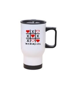 PRINTSHOP4ME Valentine's Day Insulated Travel Mug–Stainless Steel Mug For Hot&Cold Drinks–| Thoughtful Gift Special Someone Birth Day Gifts Travel Mug.
