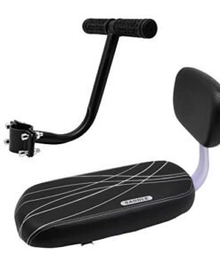 Together-life Kids Bike Seat, Bicycle Rear Seat for Kids Bicycle Seat with Backrest Cushion Armrest Handrail Set Kid Child Safety Carrier Bicycle Baby Seat