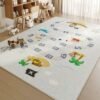 KLNAMAEAAN Foldable, Machine Washable Floor Mat  for Living Room, Bedroom, Bedside, Sofa, and Coffee Table Areas 200X300Cm