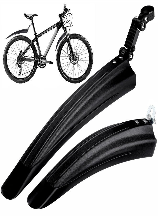 HNYYZL Bicycle Fender Set - Adjustable Front & Rear Mudguards, Quick-Release for Mountain/City Bikes, 20-26 Inch Wheels, Widened & Thickened Design, All-Weather Protection