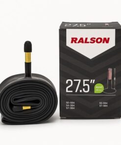 RALSON 27.5 Inch Bicycle Inner Tube 27.5x1.90/2.10/2.125/2.35/2.40, 48mm AV Schrader Valve – Heavy Duty Butyl Rubber Bike Tire Tube, Compatible with MTB, Road, Hybrid & Cruiser Cycles