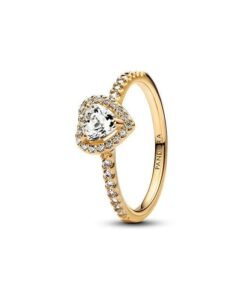 PANDORA Elevated Heart Ring