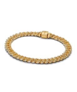 PANDORA Pavé Cuban Chain Bracelet
