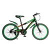 Vaux Max Kids Road Bike || 20 Inch Wheel Size || For Boys Girls|| Adjustable Seat || 20 Inch Side Stand - Green