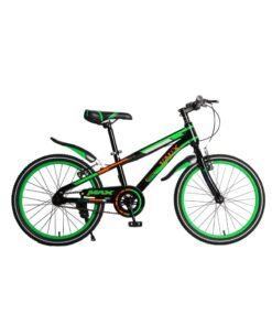 Vaux Max Kids Road Bike || 20 Inch Wheel Size || For Boys Girls|| Adjustable Seat || 20 Inch Side Stand - Green