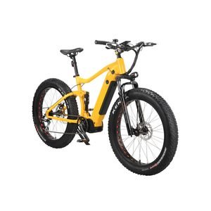 Bafang Powered MID Drive Mountain E-Bike with Hydraulic Disc Brakes