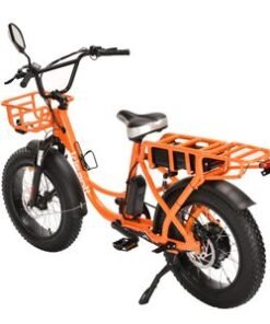Factory 1000W/1200W Hydraulic All Terrain Long Range Fat Tyre Electric Cargo Bike