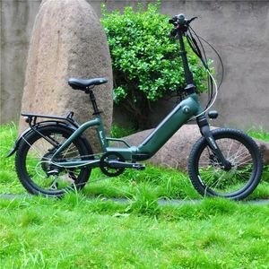 Foldable 500W 48V E Bike with Mechanical Disc Brake