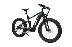 High Power Full Suspension E-Bike with Bafang MID Motor 1000W