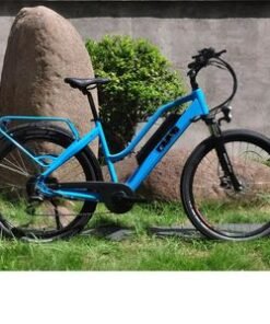 Lightweight Aluminium E-Bike with Front Suspension