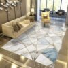 Angel city Geometric Pattern Living Room Carpet Multicolour 50X80cm