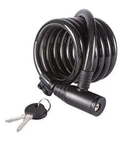 Bicycle Self Resettable Bicycle Lock Cable With Key