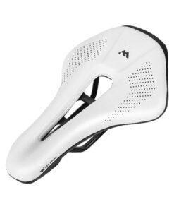 PU Leather Rails Bicycle Seat 25.3x15cm