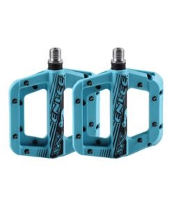 Mountain Bike Pedals Non-Slip Lightweight Nylon Fiber Bicycle Platform for MTB 9/16 inches 13x2x11cm