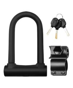 Bike Heavy Duty Bicycle U Lock 21 x 5 x 13cm