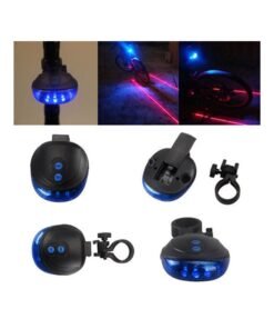 Bike 2 Laser+5 LED Flashing Lamp Rear Cycling Bicycle Tail Safety Warning Light 20*10*20cm