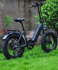 Portable 20X4.0 Fat Tire Electric Bicycle for Adults
