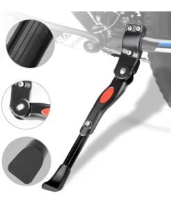 GROIC Adjustable Bicycle Kickstand Rear Side Stand Adults Thicken Cycling Accessory for 20 24 26 27.5 Inch Mountain Road Bike