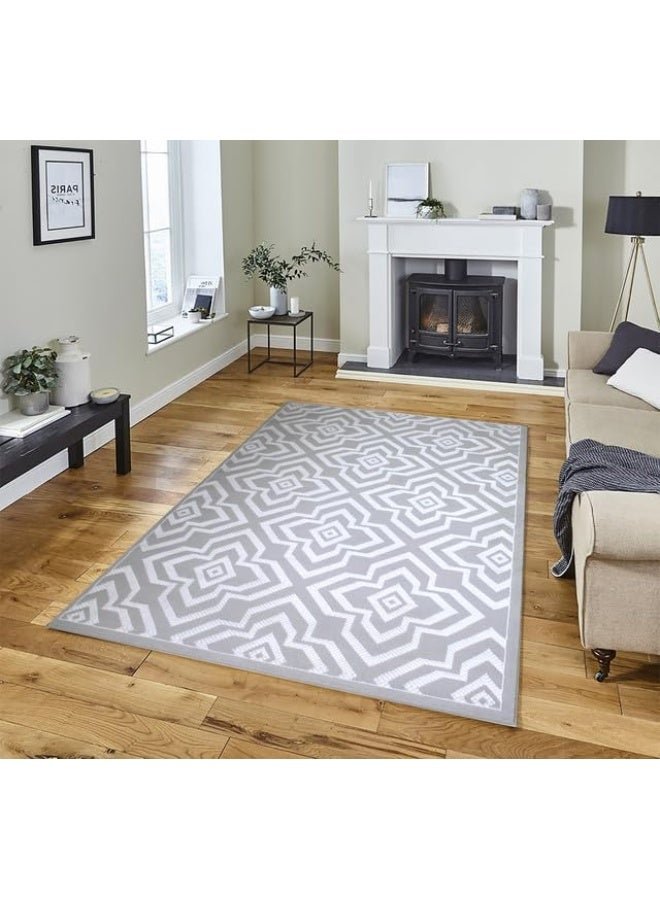 HANDPICKED FURNITURE Rectangular Carpet Ultra Soft Area Carpets For Bed Room Living Room And Dining Room Anti-Slip Floor Carpets Easy To Clean. 250 X 350 Cm 8.2 X 11.5 Ft Cream