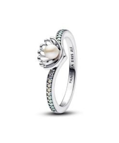 PANDORA Disney Princess Ariel Shell Treated Freshwater Cultured Pearl Ring