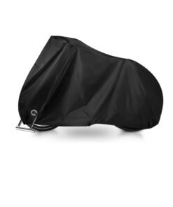 Suprcrne Bike Cover, Waterproof Bicycle Cover Indoor Outdoor Storage - 210T Nylon with Pu Coating, Safty Straps, Lock-holes, Fits for Most Bikes up to 29