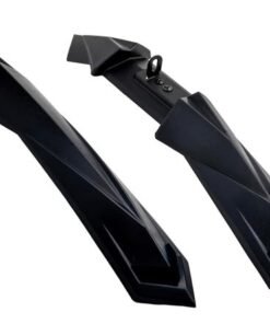 Dark Horse ® Bicycle MX2 Fender Set with Metal Clip, Suitable for 24" & 26" Inch Cycle, Compatible with IBC (Intergrated Built Carrier Cycles) Cycles, New Mudguard for Cycles (Black)