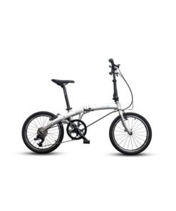 Dahon Mu D9 Folding Bike | 20-inch Wheels, 9-Speed Shimano, Silver