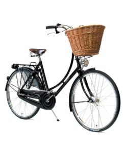 Pashley Princess Sovereign Women’s City Bicycle, 22" Frame, Black — Handmade in England, Reynolds 531 Steel Frame, Sturmey‑Archer 3‑Speed Internal Hub, Brooks B67 Saddle, Full Chainguard, Rear Rack Compatible, Step‑Through Frame Design, Wingnuts for Easy Adjustments