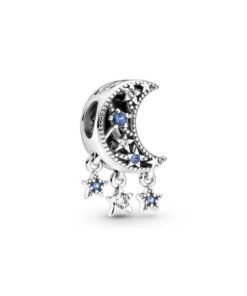 PANDORA Star & Crescent Moon Charm