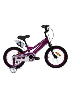 MOGOO Rayon Junior 14-Inch Kids Bike | 14-Inch Wheel Size | Adjustable Seat | 100% Assembled | For Kids | Purple