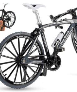 Magicwand ® 1:10 Scale【Toy-Miniature】【12 Pcs】 Die-Cast Zinc Alloy Racing Toy Bicycle Fully Working Model【Colors as Per Stock】