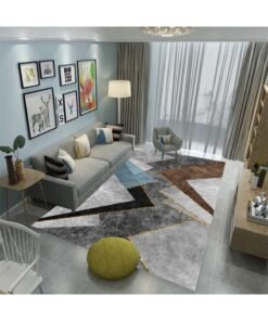 Sharpdo Modern Style Area Rug Non-Slip Super Soft Touch Living Room Bedroom Kitchen Decoration Of Carpet Floor Rug Rectangular 160x230cm