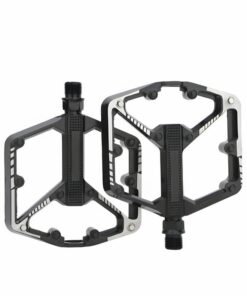 GROIC 2 Pcs Mountain Bike Pedals, MTB Bicycle Flat Pedals, Alloy Aluminum Durable Sealed Bearing for Most Bikes BMX MTB Enduro Lightweight Pedals