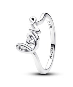 PANDORA Handwritten Love Ring