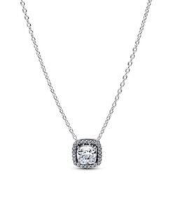 PANDORA Halo Pendant Collier Necklace