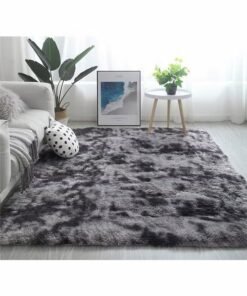 Bukela Modern Rugs Fluffy Soft Touch Area Rug Carpet Large for Living Room Bedroom Floor Mat Super Soft Fluffy Area Carpet Anti-Slip Plush Carpet High Pile Tie Dye Carpet for Living Room Bedroom Kids Room
