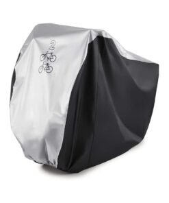 Bike Cover for 2 Bikes Cycle Bicycle Rain Cover Waterproof Bike Cover All Weather Dust Resistant UV Protection Ideal for Mountain Bike Road Bike