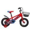 Vaux Super Road Bike || 12 Inch Wheel Size || For Kids || Adjustable Seat || Red