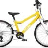 Woom GO 4 Kids' Bicycle - 20-Inch Lightweight Bike - Shimano 7-Speed - V-Brakes - Ergonomic Fit - BMX-Style Handlebars - Ages 6–8
