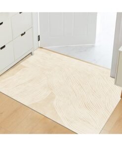 NKX Modern Minimalism Area Rug Non-Slip Soft Decorative Carpet 60X120CM (Horizontal)