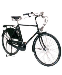 Pashley Roadster Sovereign 5 Men’s Classic Bicycle, 22.5" Frame, Buckingham Black — Handmade in England, Reynolds 531 Steel Frame, Sturmey‑Archer 5‑Speed Automatic Hub, Brooks B17 Saddle, Schwalbe Marathon GreenGuard Tyres, Polished Alloy Rims, Full Chainguard, Rear Rack Ready