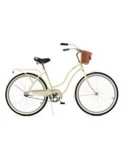 SPINN Charm 1 Step-Thru Women's City Bike - 26 Inch, Single Speed, Pearl  White