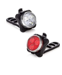 USB Bike Light Set, Rechargeable Battery Super Bright Bicycle Light, Lights Front and Back, Waterproof Rear Combinations LED Perfect for Bikes Cycling,Outdoor