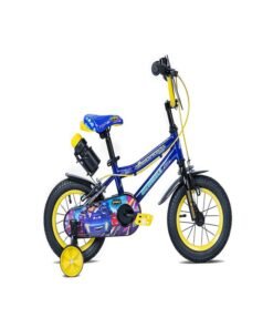 Spartan Batwheels Kids Bike | 12 Inch Wheel Size With Training Wheels | Single Speed | Blue Color
