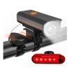 Rechargeable Bike Lights With Electric Bel, Ultra Bright Bicycle Lights For Night Riding, Road Mountain Bike Accessories For Kids Adults - Bike Headlight With Horn And Tail Light