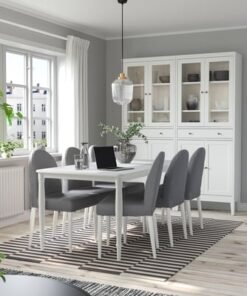 Alternative view of Dining table, white, 180x90 cm