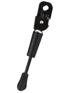 VAMOS ® 14 Inch Kids Cycle Stand & Kickstand for 14T Bicycles | Fits Tyre Size 14×1.75/2.125/2.35/2.40 | Hub Axle Bracket Mount | Heavy-Duty Steel with Anti-Slip Rubber Base